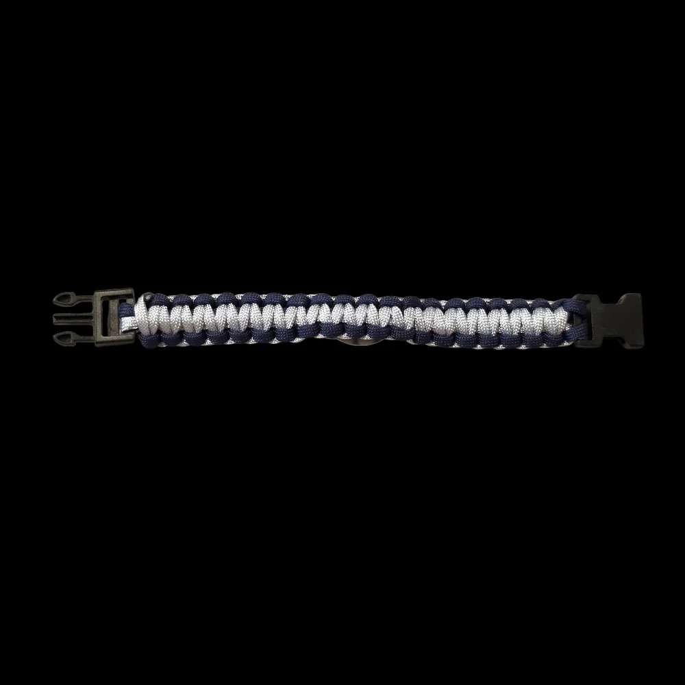 Dallas Cowboys Blue and Gray Paracord Bracelet